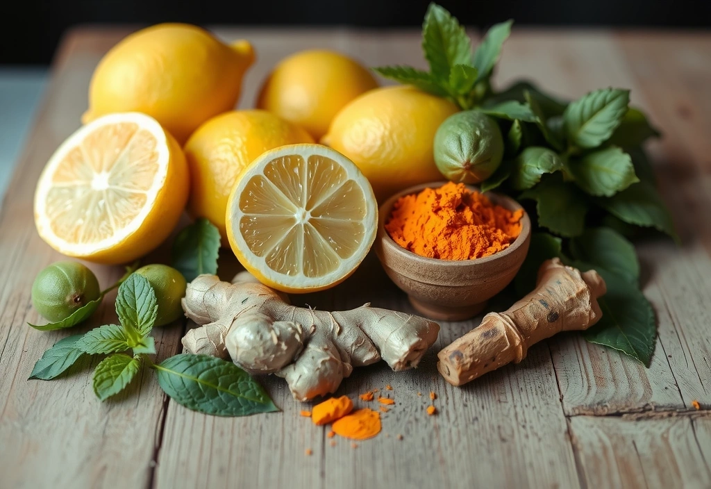 Plante medicinale și ingrediente naturale pentru detoxifiere